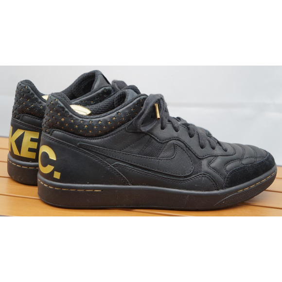 Nike Tiempo 94 Mid FC Black Gold 685205-001 Men\'s Size 7.5 / EU 40.5 main image 8
